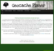 Kleine Seitenvorschau von geocache-planer.de