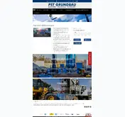 Kleine Seitenvorschau von pst-grundbau.de