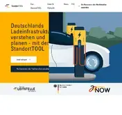 Kleine Seitenvorschau von standorttool.de