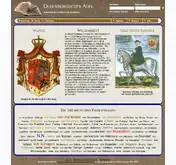 Kleine Seitenvorschau von adel.familienkunde-oldenburg.de