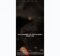Kleine Seitenvorschau von stechwerk-kempten.de
