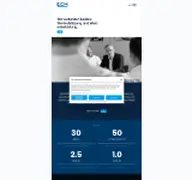 Kleine Seitenvorschau von ecm-pe.de
