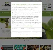 Kleine Seitenvorschau von ecobookstore.de
