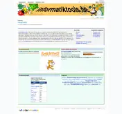 Kleine Seitenvorschau von informatiktools.de