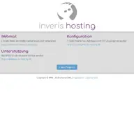 Kleine Seitenvorschau von inveris-hosting.de