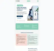Kleine Seitenvorschau von ecovery.de