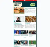 Kleine Seitenvorschau von kulturradio.de