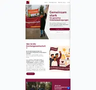 Kleine Seitenvorschau von kirchengewerkschaft.de