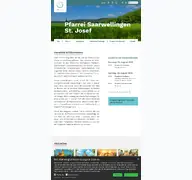 Kleine Seitenvorschau von kirchesaarwellingen.de