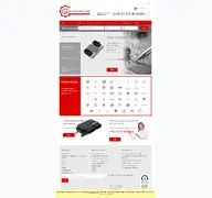 Kleine Seitenvorschau von ecutronics.de