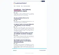 Kleine Seitenvorschau von localpoint.ch