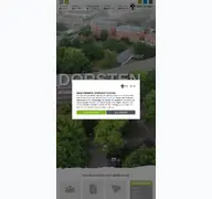 Kleine Seitenvorschau von dorsten.de