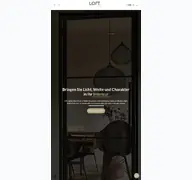 Kleine Seitenvorschau von lofttuer.de