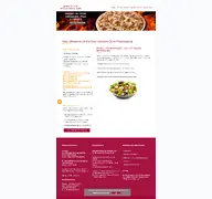 Kleine Seitenvorschau von pizza-mondo-homburg.de