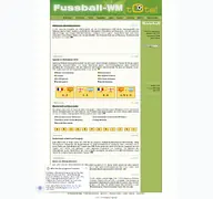 Kleine Seitenvorschau von fussball-wm-total.de