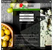 Kleine Seitenvorschau von pizzerialarosa-rastede.de