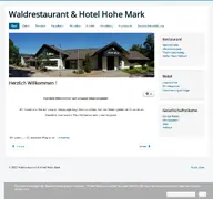Kleine Seitenvorschau von hotel-hohemark.de