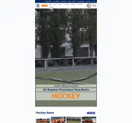 Kleine Seitenvorschau von rotationhockey.de