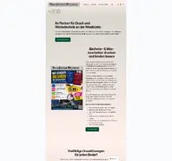 Kleine Seitenvorschau von dz-w.de