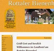 Kleine Seitenvorschau von rottaler-bienenhof.de