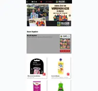 Kleine Seitenvorschau von edeka-mader.de