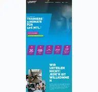 Kleine Seitenvorschau von lovfit.de