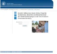 Kleine Seitenvorschau von qis.uni-bamberg.de