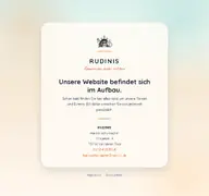 Kleine Seitenvorschau von rudinis.de
