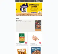Kleine Seitenvorschau von edeka-weber.de