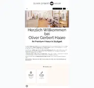 Kleine Seitenvorschau von olivergerbert-haare.de
