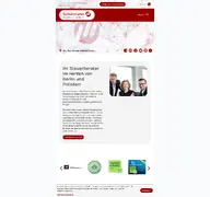 Kleine Seitenvorschau von steuerberater-berlin-schuermann.de