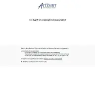 Kleine Seitenvorschau von artisantg.com