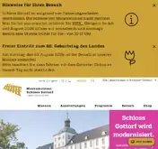 Kleine Seitenvorschau von schloss-gottorf.de