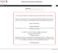 Kleine Seitenvorschau von olmera.verwalt-berlin.de