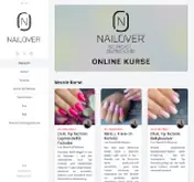 Kleine Seitenvorschau von oln-nailschool.de