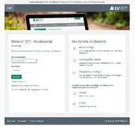 Kleine Seitenvorschau von serviceonline.lv1871.de
