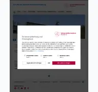 Kleine Seitenvorschau von versuchstierhaltung.med.uni-rostock.de