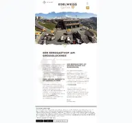 Kleine Seitenvorschau von edelweissspitze.at