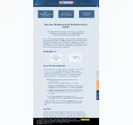 Kleine Seitenvorschau von ombplus.de