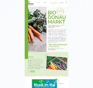 Kleine Seitenvorschau von bio-donaumarkt.de