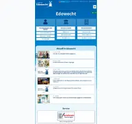 Kleine Seitenvorschau von edewecht.de