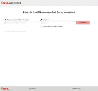 Kleine Seitenvorschau von omninet.forsa.de