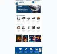 Kleine Seitenvorschau von led-martin.de