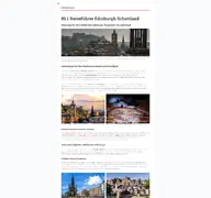 Kleine Seitenvorschau von edinburghtipps.de