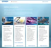 Kleine Seitenvorschau von omron.de