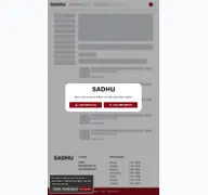 Kleine Seitenvorschau von sadhu-ndh.de