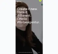 Kleine Seitenvorschau von onelio.de