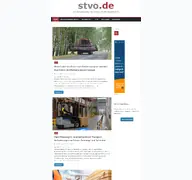 Kleine Seitenvorschau von stvo.de