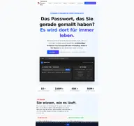 Kleine Seitenvorschau von pwpush.com