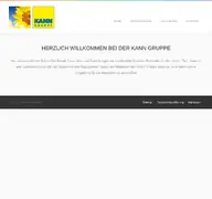 Kleine Seitenvorschau von kann-gruppe.de